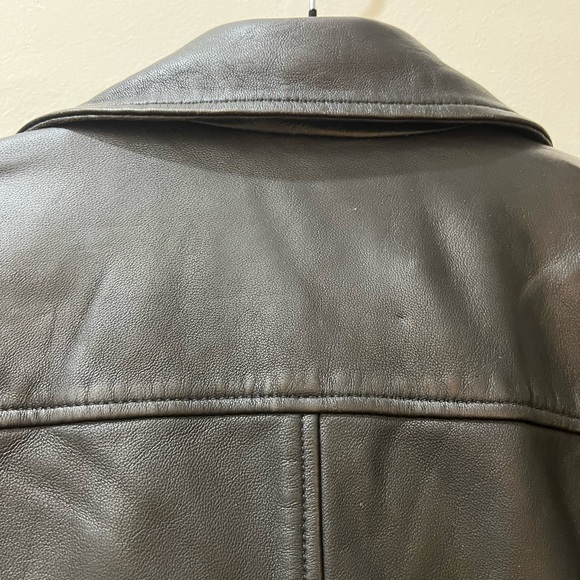 AllSaints Bales Biker Jacket in Black, Size 2 - Picture 12 of 15